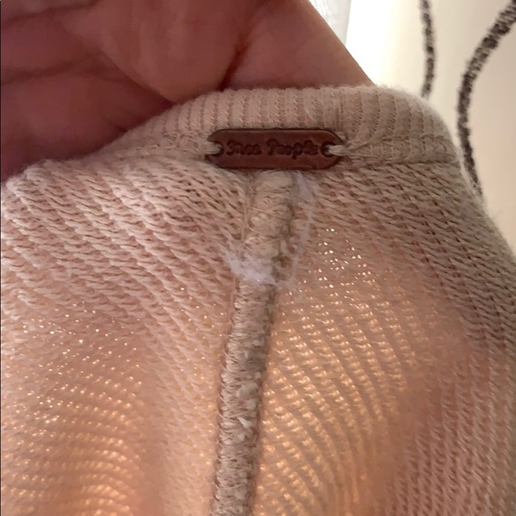 Cropped long sleeve free people sweater!! - Picture 5 of 5
